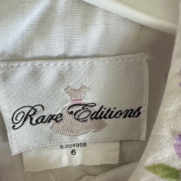 Rare Editions Easter/Spring Floral Dress - Picture 3 of 5